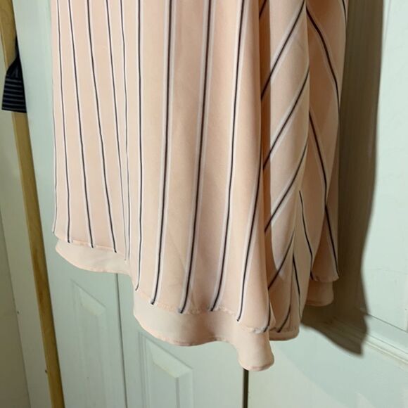 Torrid Blush Pink Layered Striped Cami Tank 1/1X - Picture 8 of 15